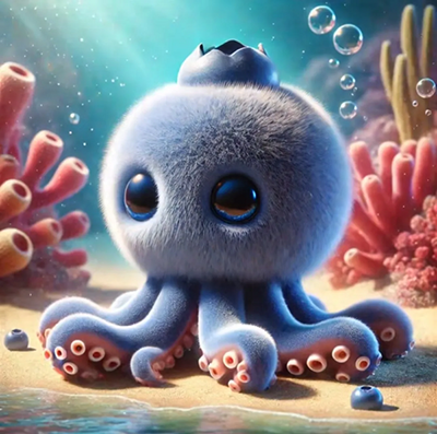 ブルーベリーニ オクトパシーニ(Blueberrinni Octopussini)
