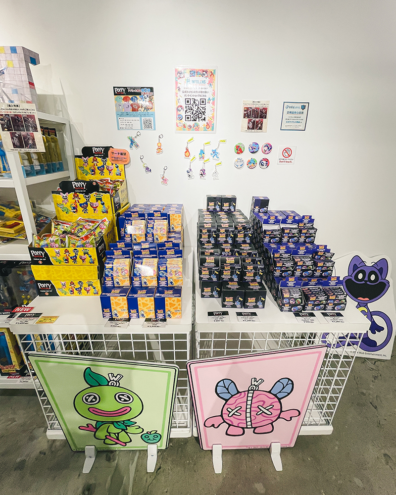 PoppyPlaytime POP UP STORE in ラフォーレ原宿