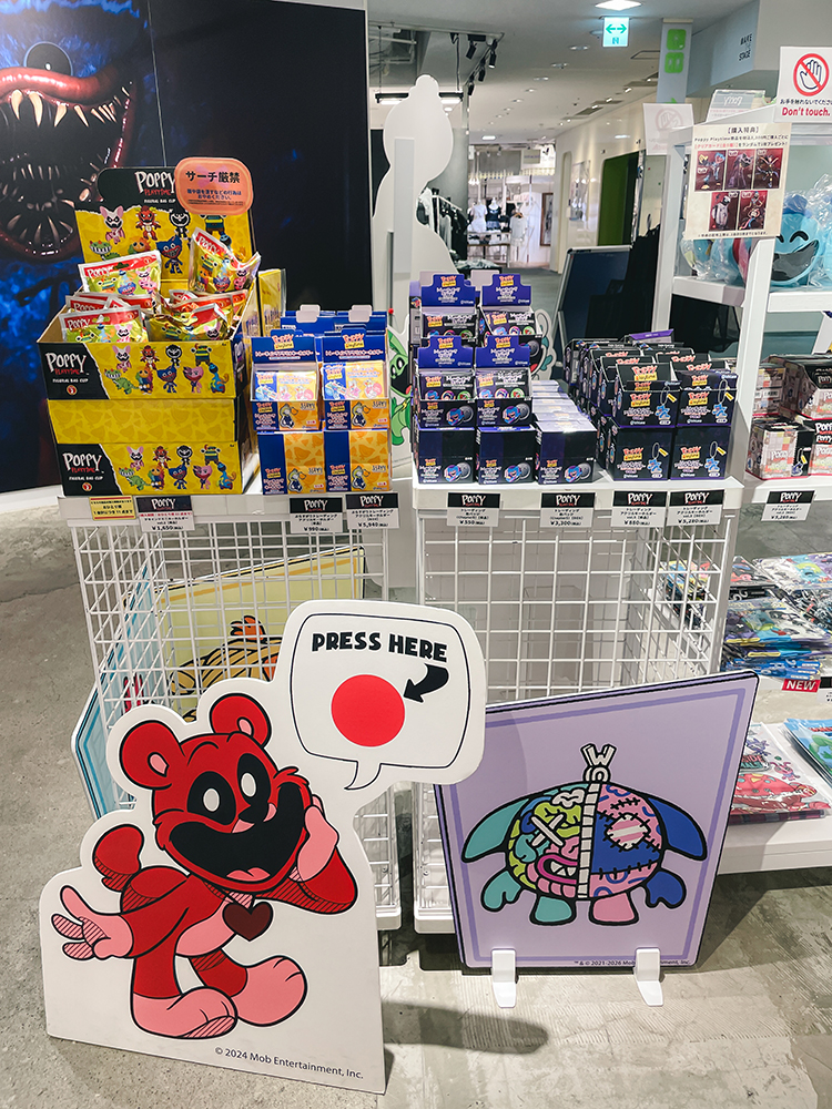 PoppyPlaytime POP UP STORE in ラフォーレ原宿
