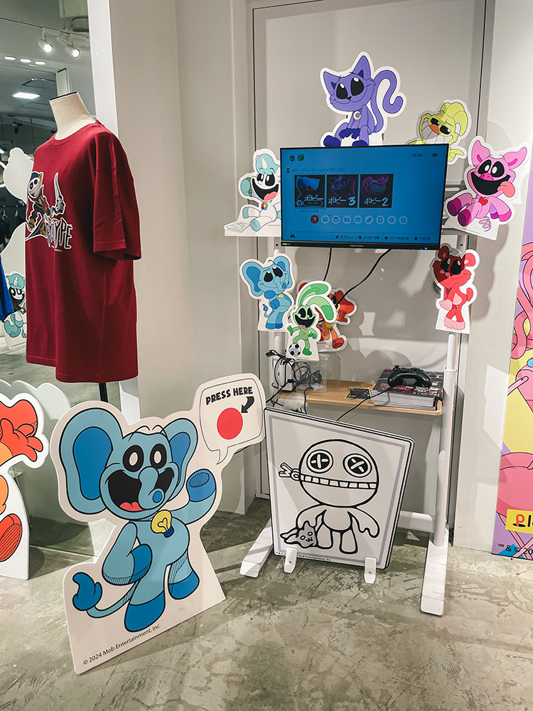 PoppyPlaytime POP UP STORE in ラフォーレ原宿